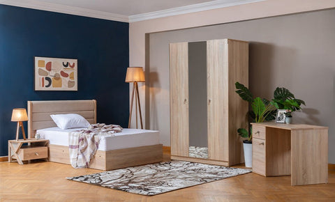 غرفة نوم فلات شبابي - kabbanifurniture
