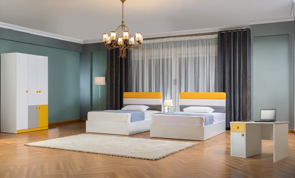 غرفة نوم كابرس شبابي - kabbanifurniture