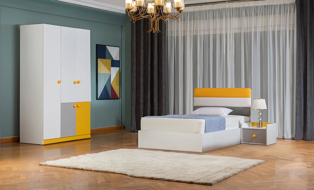 غرفة نوم كابرس شبابي - kabbanifurniture