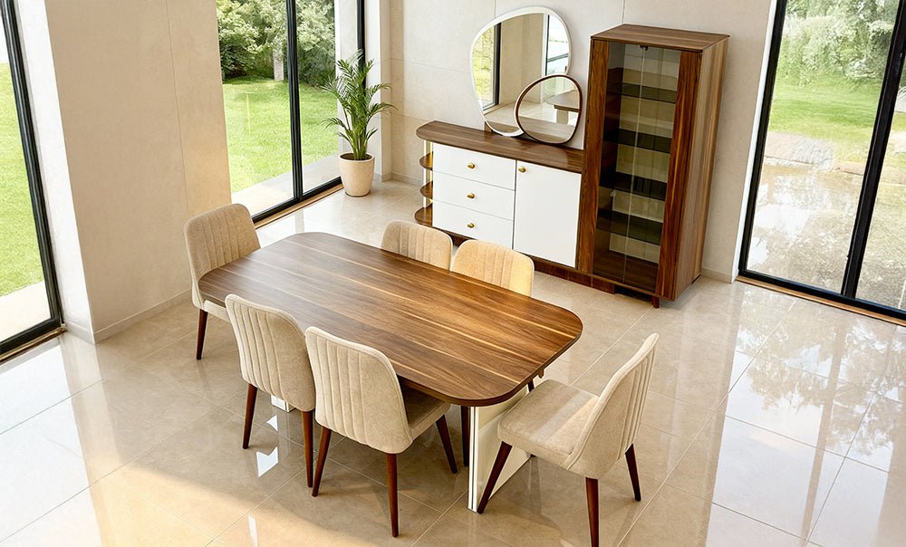 غرفة سفرة تايكان - kabbanifurniture