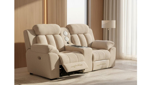 كنبة ريكلاينر كومفورت ثنائية - kabbanifurniture