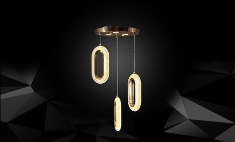LM - 117/3 - GD معلقة ليد - kabbanifurniture