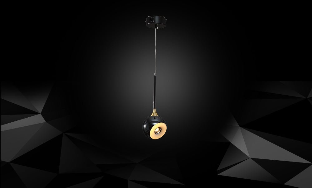 LM - 2344/1L4 - LED - Black - معلقة ليد - kabbanifurniture