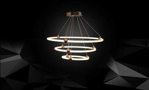 معلقة ليد 6917/3 GD - kabbanifurniture