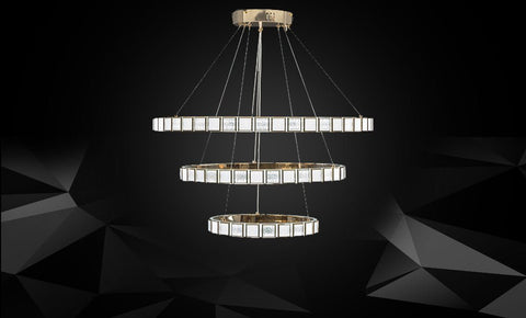 معلقة ليد LM - 3003/40+60+80 متداخل GD - kabbanifurniture