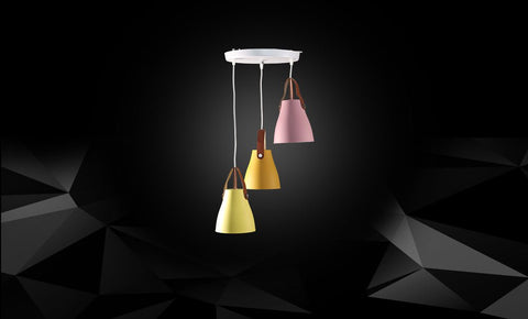 معلقة معدن LM2058/3 - الوان - kabbanifurniture