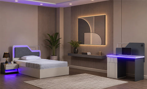 غرفة نوم مافي شبابي - kabbanifurniture