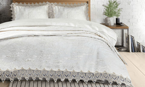 مفرش عروس قباني فوكو 6 قطع - kabbanifurniture