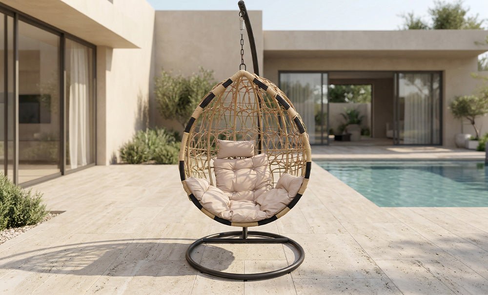 مرجيحة قفص نيو شاين - kabbanifurniture