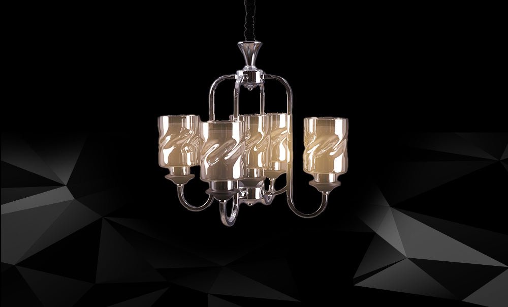 نجفة 27586/4+1 CH/SMOK - kabbanifurniture