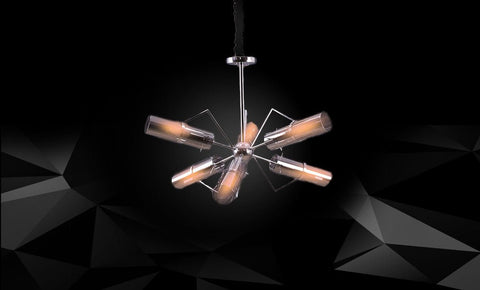 نجفة 32340/6 CH - SMOK - kabbanifurniture