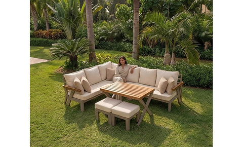 ركنة نيو سيلفيا ألمونيوم - kabbanifurniture