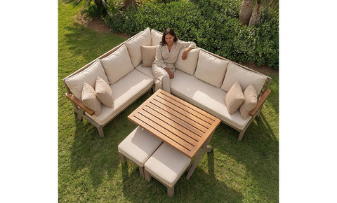 ركنة نيو سيلفيا ألمونيوم - kabbanifurniture