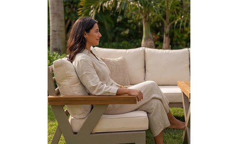ركنة نيو سيلفيا ألمونيوم - kabbanifurniture