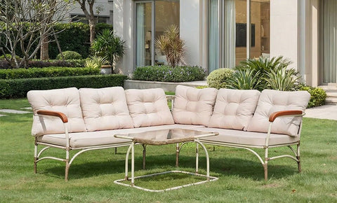 ركنة ساندرو + ترابيزة - kabbanifurniture