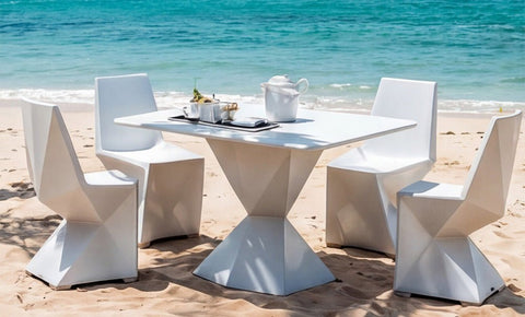 سفرة دايموند فايبر جلاس - kabbanifurniture