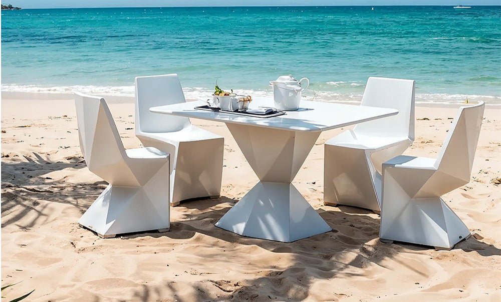 سفرة دايموند فايبر جلاس - kabbanifurniture
