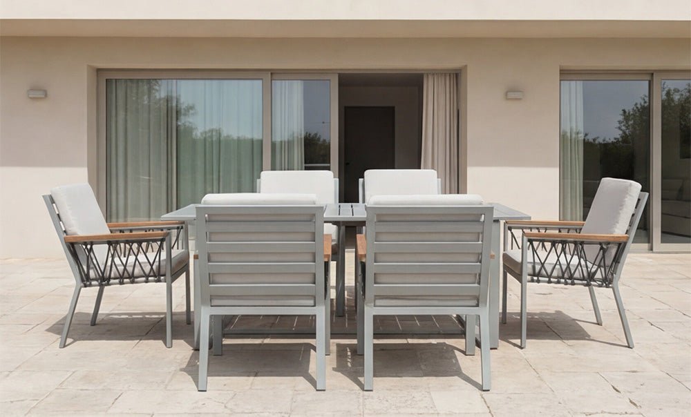 سفرة فيني ألمونيوم - kabbanifurniture