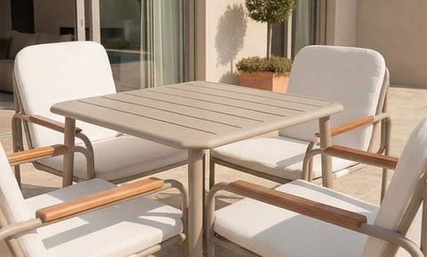 سفرة كلاس ألمونيوم - kabbanifurniture