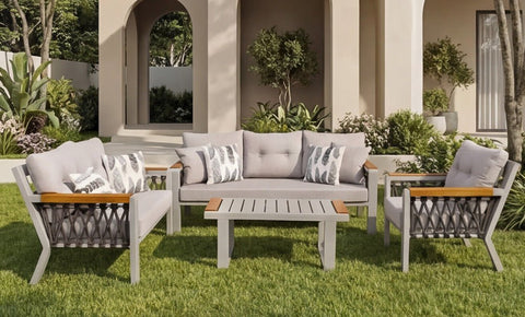 طقم ألومنيوم فيني - kabbanifurniture