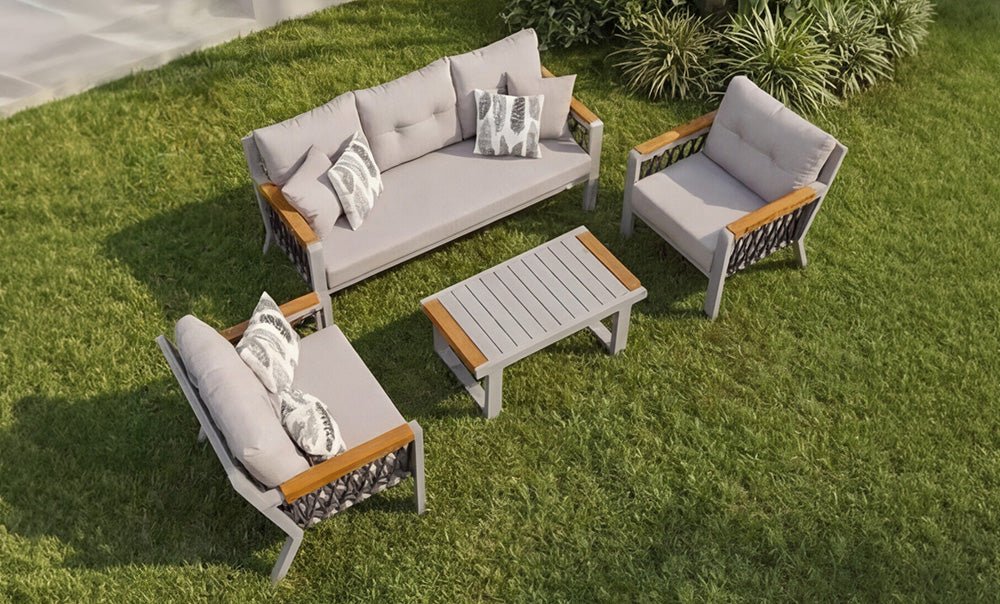 طقم ألومنيوم فيني - kabbanifurniture