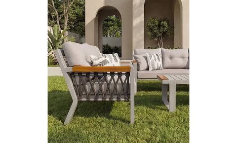 طقم ألومنيوم فيني - kabbanifurniture