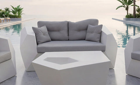 طقم دايموند فايبر جلاس - kabbanifurniture