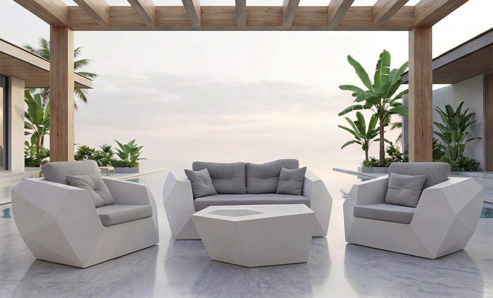 طقم دايموند فايبر جلاس - kabbanifurniture