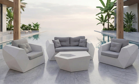 طقم دايموند فايبر جلاس - kabbanifurniture