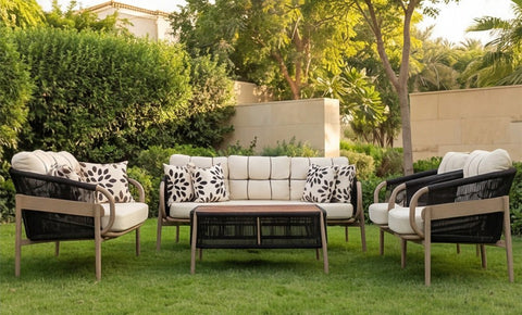 طقم فلوريا ألمونيوم - kabbanifurniture