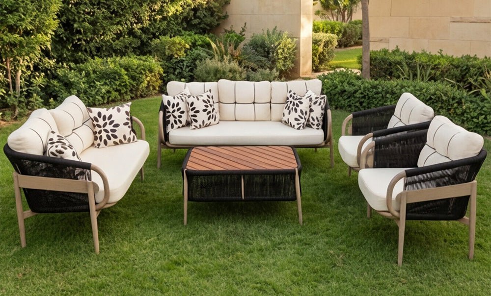 طقم فلوريا ألمونيوم - kabbanifurniture