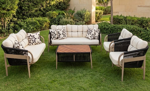 طقم فلوريا ألمونيوم - kabbanifurniture
