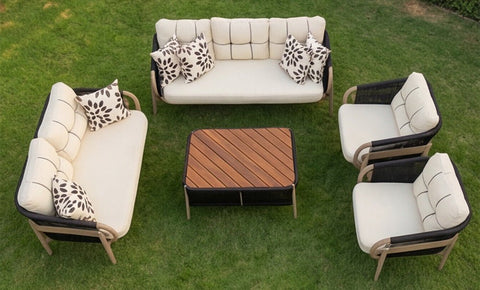 طقم فلوريا ألمونيوم - kabbanifurniture