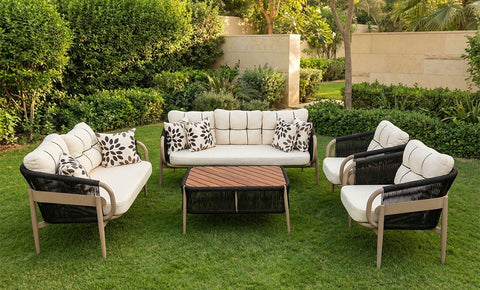 طقم فلوريا ألمونيوم - kabbanifurniture