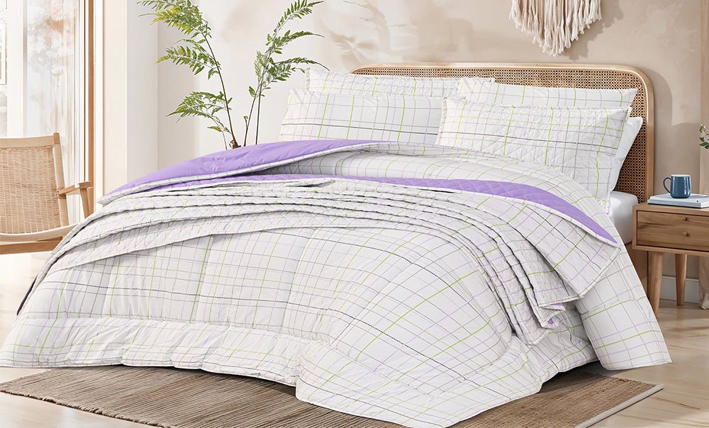طقم لحاف شتوي دبل 4 قطع - 224 - kabbanifurniture