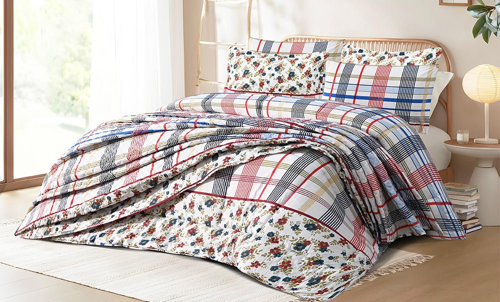 طقم لحاف شتوي دبل 4 قطع - 234 - kabbanifurniture
