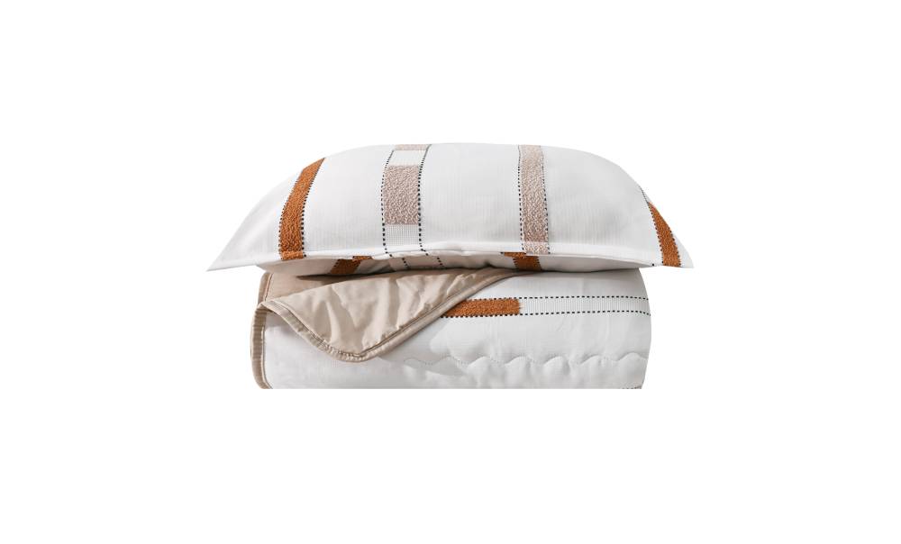 طقم لحاف شتوي قطن 3 قطع - 4110 - kabbanifurniture