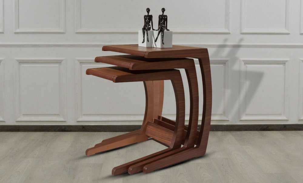 ترابيزة جانبية 3 قطع KT-104 - kabbanifurniture