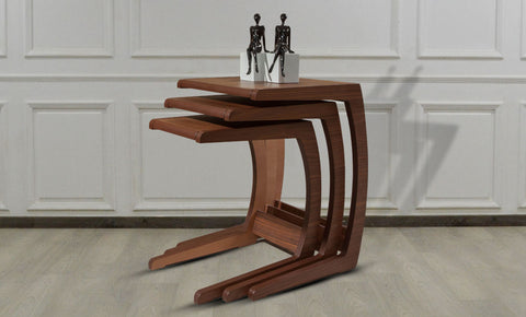 ترابيزة جانبية 3 قطع KT-104 - kabbanifurniture