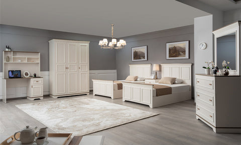 غرفة نوم تيفاني - سرير ١٠٠ سم - kabbanifurniture